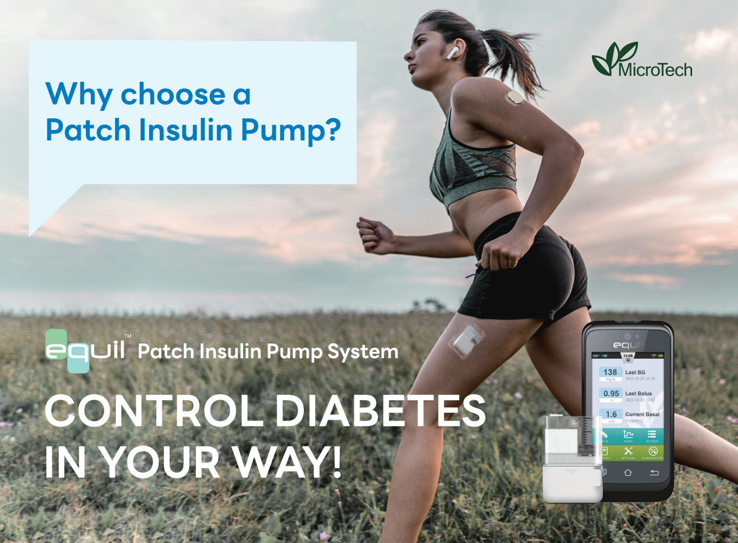 Equil Patch Insulin Pump